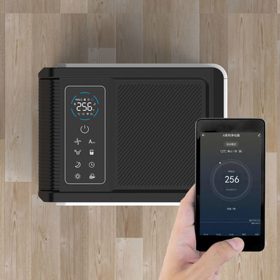 Whole Home UVC Smart Air Purifier Wall Mounted With Activated Carbon Filter OEM ODM