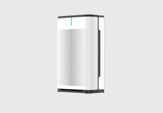 Ivory White Air Purifier With UVC ABS Material For Sterilization