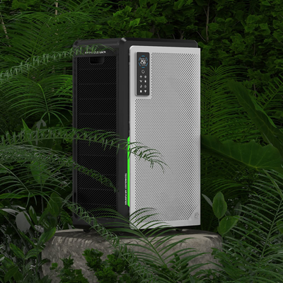 UVC Light Ionizer Wifi Smart Air Purifier Hepa Filter Wall Mounted