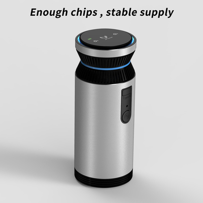 Portable Mini Car Air Purifier Negative Ion 5200mAh USB Rechargeable