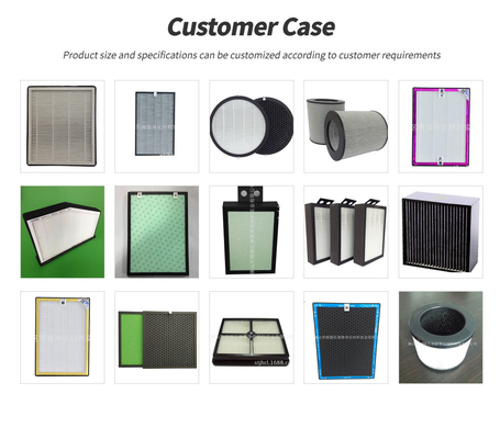 Customization Activated Carbon Air Filters N.30-50 Randomly Combine