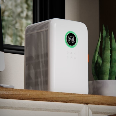 Office Desktop Hepa Filter Air Purifier UV Light WiFi Control