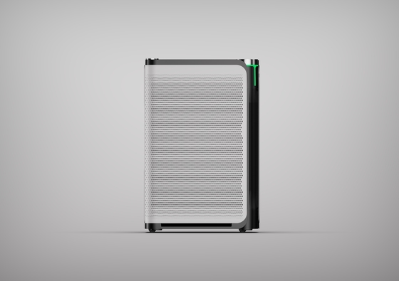 Spray Humidification Hepa UV Air Purifier With CO2 Sensor FCC