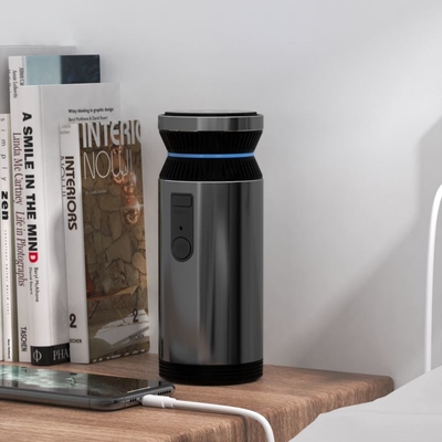DC 5V Smart Air Purifier Anion Purification Aromatherapy For Car Clean Air