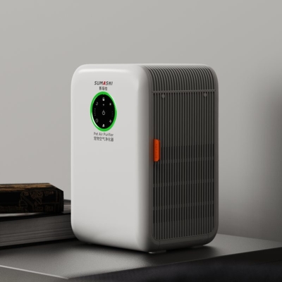 Low Noise Room Air Purifier For Adsorption Floating Dog Hair DC Motor