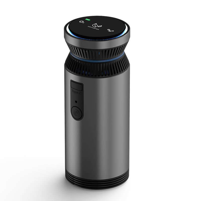 Negative Ion Mini Air Purifier Ionizer For Car Refrigerator Wardrobe