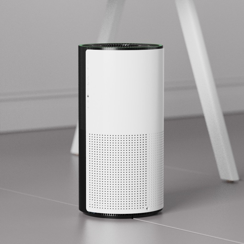 DC Motor Portable Ozone Purifier , Hydraulic UV Sterilizer Air Purifier