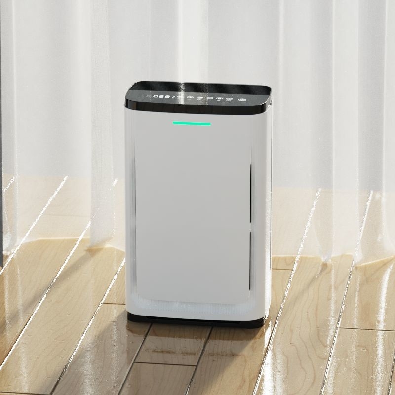 DC Motor ABS Hepa UV Air Purifier Home Removes Virus Bacteria Allergies And Dust