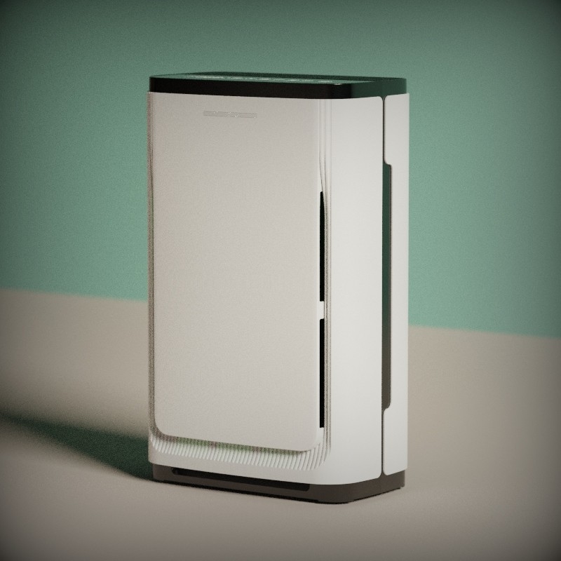 Activated Carbon Filter UV Light Air Purifier WiFi Hepa Filter Child Lock Function