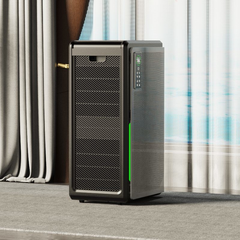 240W Wall Hanging Hepa UV Air Purifier Customization WiFi Remote