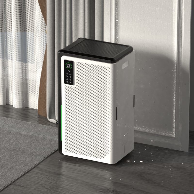 Child Lock Hepa UV Air Purifier Five Speed Customized Color ABS Air Cleaner
